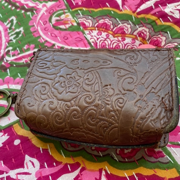 Patricia Nash leather change purse - Picture 2 of 3